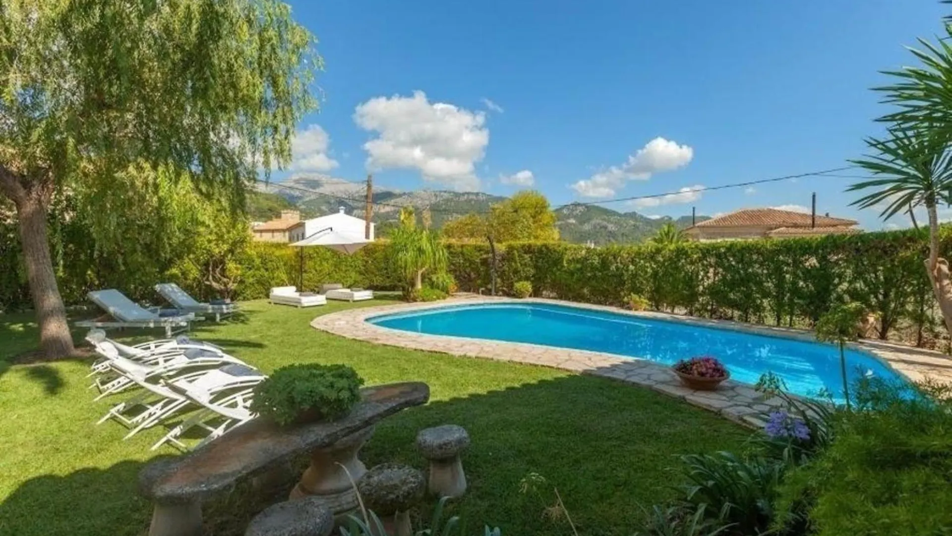 Ferienhaus In Mancor De La Vall Mit Terrasse Und Garten Und Bergblick Mancor del Valle